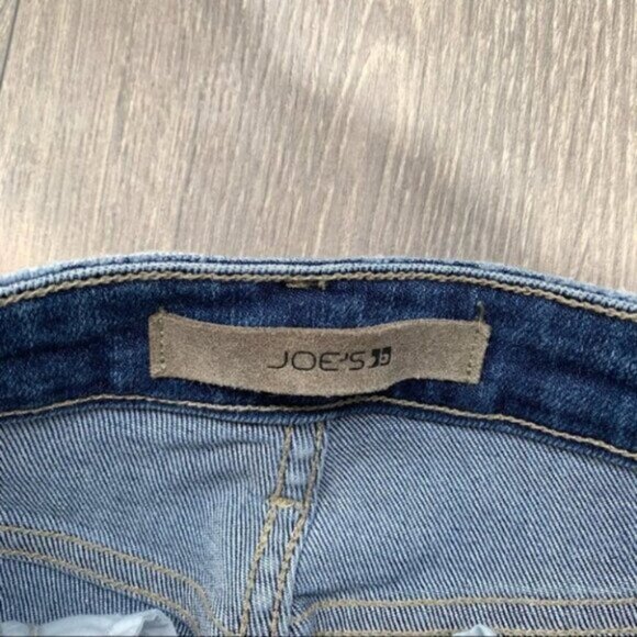 Revolve Joe's Jeans Skinny Jeans Charlie High Rise waist distressed Size 24 - Picture 9 of 15